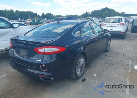 2014 Ford Fusion Titanium z USA, uszkodzony, nr VIN 3FA6P0K99ER259147